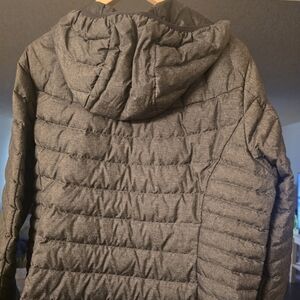Eddie Bauer mid length down coat